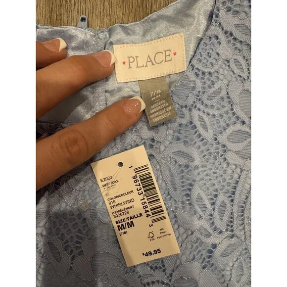 NWT Children's Place girls dress-size 7/8 - Picture 3 of 6